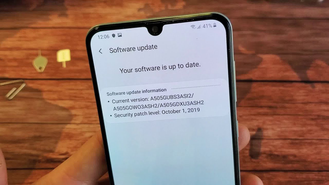How to Update Software System Update on Galaxy A50s, A50, A40, A30, A20, A10, etc