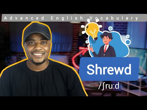 Advanced English Word You should Know/Learn New Word/Day17/Shrewd