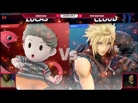 VS Weekly 2/7/19 - Losers Eighths - ChocoTaco (Lucas) vs P2W DeafStar (Cloud) - SSBU