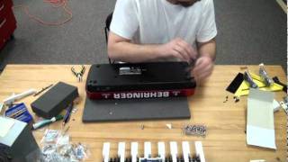 Video thumbnail for How to strip down a Behringer U-CONTROL UMX250 25 Key MIDI Controller Keyboard by Carmen Branje