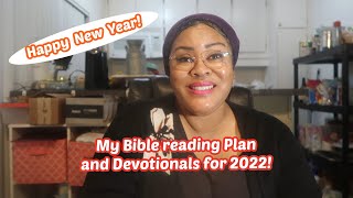 🙏🏽MY BIBLE READING PLAN FOR 2022📖THE BIBLE & DEVOTIONALS I WILL BE USING THIS YEAR HAPPY NEW YEAR!❤️