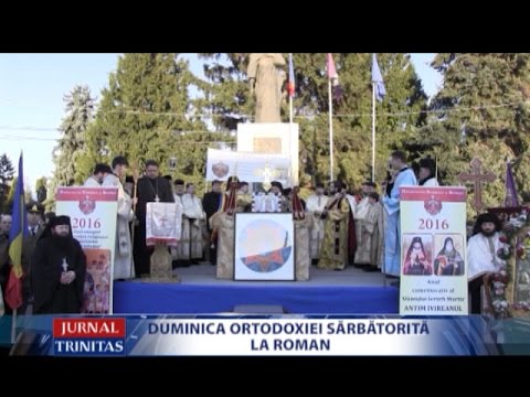 Duminica Ortodoxiei sărbătorită la Roman