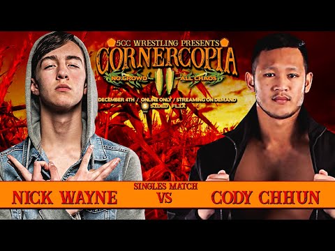 FREE MATCH: Nick Wayne vs "Classic" Cody Chhun | 5CC Wrestling