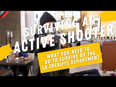 Surviving an active shooter from LA Sheriffs Department (RUN/HIDE/FIGHT PLAN) and full class link