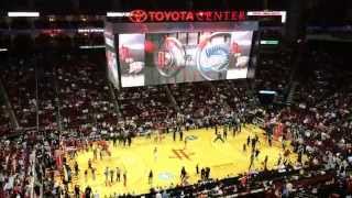Oklahoma City Thunder @ Houston Rockets / April 4, 2014 / Toyota Center, Section 411