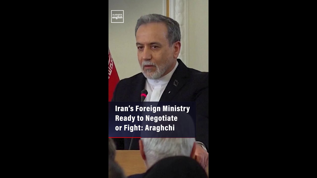 Video | Iran’s Foreign Ministry Ready to Negotiate or Fight: Araghchi