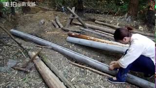 Video : China : Amazing bamboo (5) - a country house