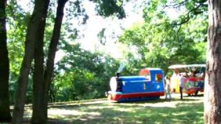 preview picture of video 'Children's Railway Targu Mures, switching, part 1'