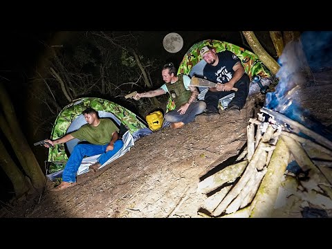 I SPENT A NIGHT INSIDE THE FOREST ON MY FARM - LEGEND HUNTERS