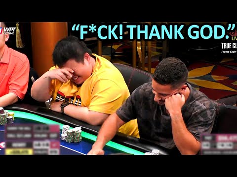 He Can't Believe He Didn't Go Broke After SICK Runout @HustlerCasinoLive