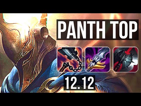 PANTHEON vs SYLAS (TOP) | 9/0/3, 74% winrate, Legendary | KR Grandmaster | 12.12