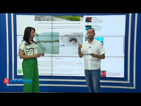 Notícias do Portal O Dia no programa Bom Dia News 01 03 2023