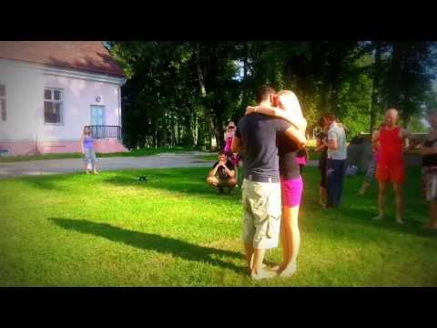 Estonian Salsa Summer camp 2013 - Kizomba class routine with Azael