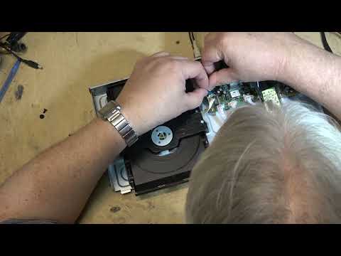 Philips DVD player No disc is displayed