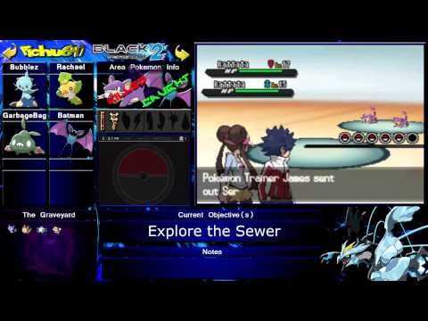 ★ Pokemon BLACK and White 2 NUZLOCKE - Episode 8: To the Sewer
