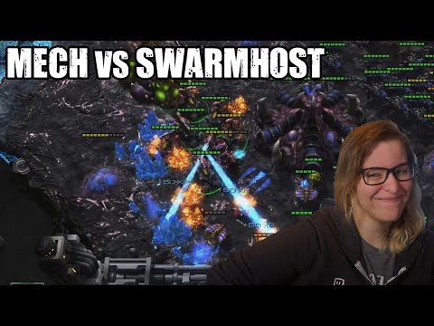 Mech Versus Swarmhost Player