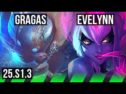 GRAGAS vs EVELYNN (JGL) | 2/1/5 | KR Master | 25.S1.3