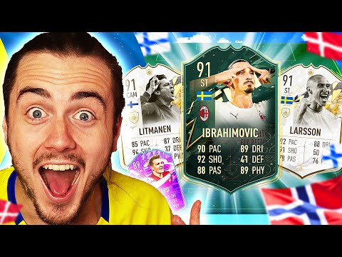 JAG BYGGDE DET SJUKASTE NORDEN PAST & PRESENT LAGET!! - FIFA 22 SVENSKA