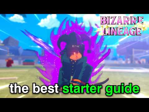 FULL Bizarre Lineage Starter GUIDE, Fastest Way to Level Up + EVERYTHING..