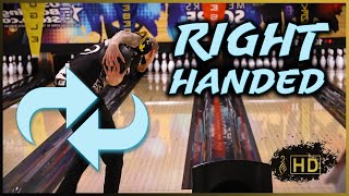 Jesper Svensson Bowling RIGHT HANDED! - Two Handed Bowling Training