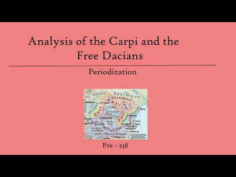 Analysis of the Carpi and the Free Dacians | Periodization
