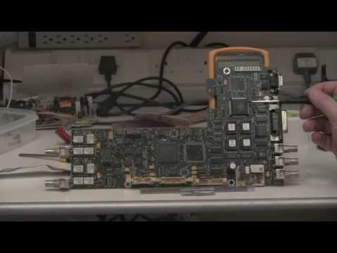 YouTube thumbnail for HP 53131A Frequency Counter Teardown and Spillage Clean-Up