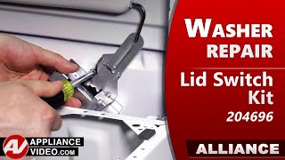 Speed Queen Washer Will Not Start - Lid Switch Kit Repair and Diagnostic