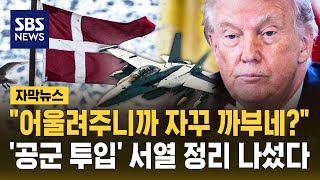"어울려주니까 자꾸 까부네?" '공군 투입' 서열 정리 나섰다 (자막뉴스) / SBS