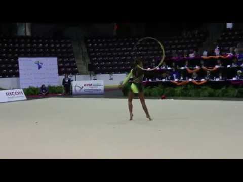 Annabelle Kovacs - Hoop Qualification - Senior Pan Am Gymnastics Championships - August 20