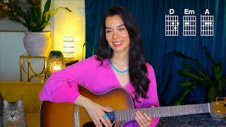 Valerie by Amy Winehouse EASY Guitar Tutorial | Step by Step Lesson for Beginners