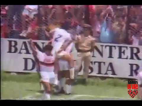 Gol de Oscar Ramírez Final 1991-1992