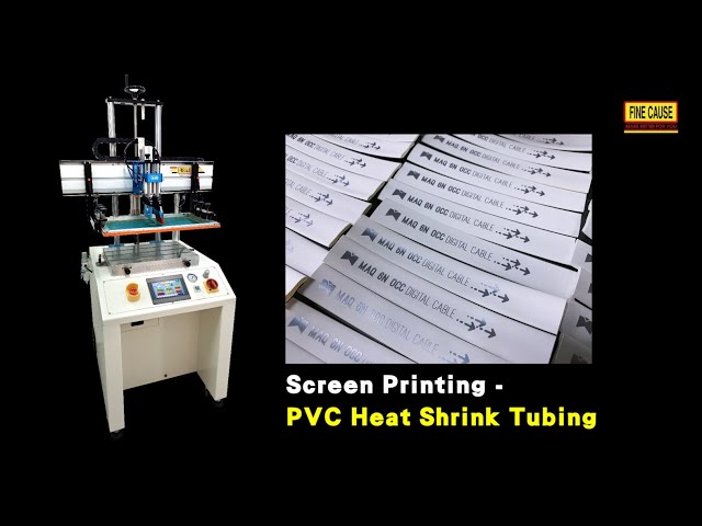 Screen Printing - Heat Shrink Tubing Printing
