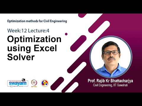 Optimization methods for Civil engineering Intro Video