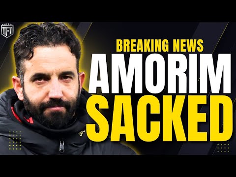 Ruben Amorim SACKED by Manchester United🚨
