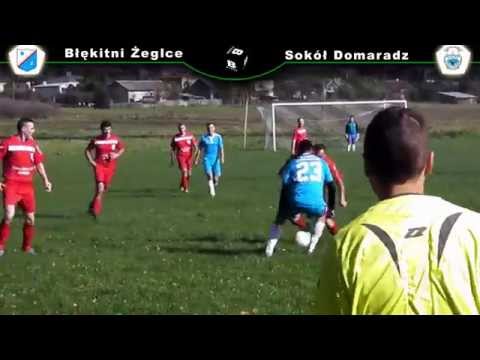 Błękitni Żeglce - Sokół Domaradz 2-2 (1-2)