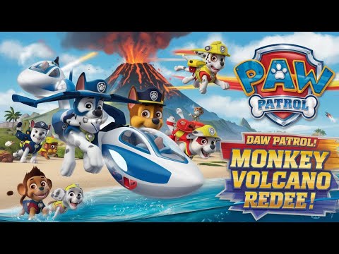 Epic Adventure: Saving the Monkeys from a Volcanic Eruption!