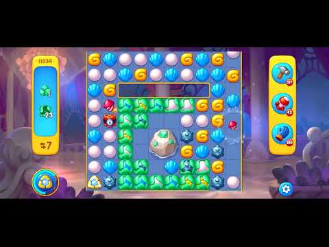 Fishdom level 11034 no boosters フィッシュダム ノーマル