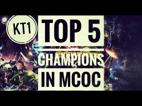 TOP 5 Champions In MCOC! - June 2019.