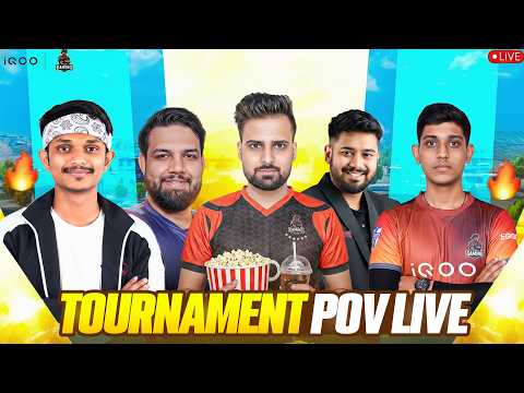 RNX TOURNAMENT POV LIVE WITH iQOO TG ESPORTS | iQOOTG MAFIA | #iQOO15