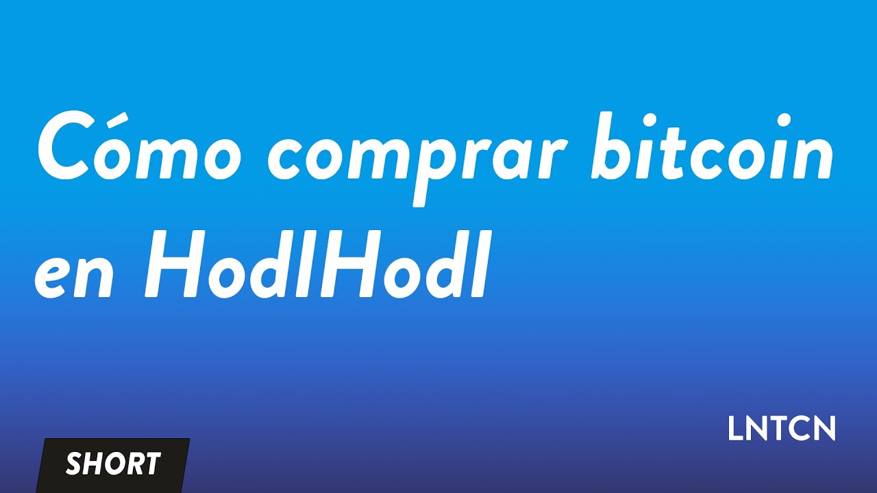 Cómo comprar bitcoin en HodlHodl sin datos personales