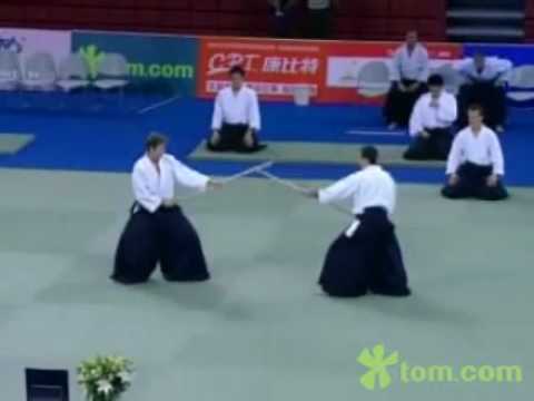 Pascal Guillemin Sensei - Aikido-Presentation World Combat Games, Beijing 2010