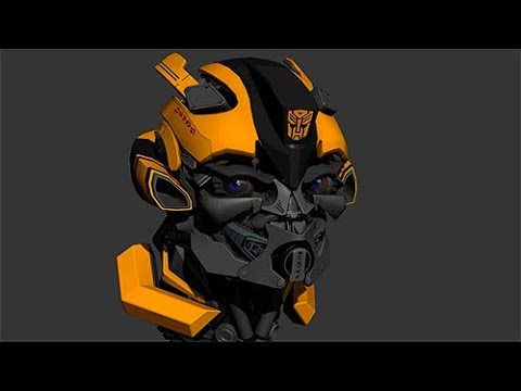 Transformer Bumblebee (3D Modeling & Animation)