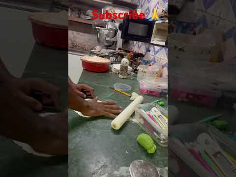 Best Double step blue colour fondain cake design and decoration please 🙏 support