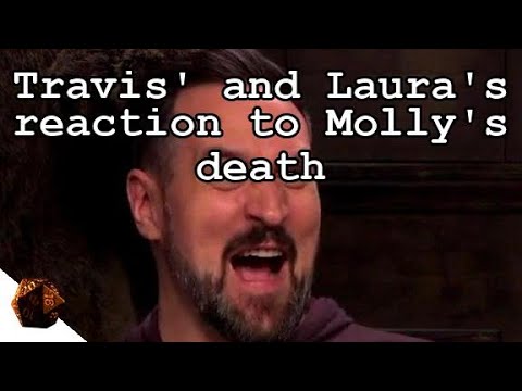 Travis' and Laura's reaction to Molly's death | Critical Role