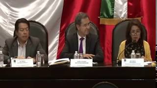 Declaraciones a la prensa del secretario de Educación Pública, Esteban Moctezuma Barragán