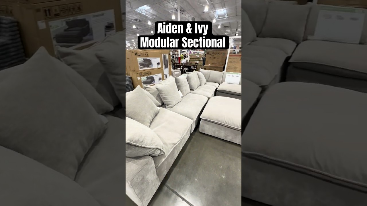 Aiden & Ivy Sereen Modular Sectional at Costco: Stylish, Comfy & On Sale! 🛋️🔥