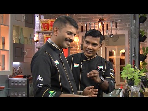 Ruchi Vismayam l EPI - 113 - Afgani Chicken & Poached egg burger | Mazhavil Manorama