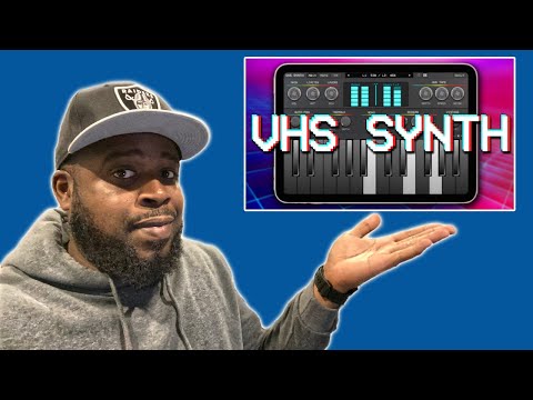 AudioKit VHS Synth is Dope and its Cheap! | Made a Crazy Beat in BeatMaker 3 with Random Sounds!
