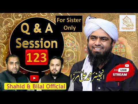 123-Live Q & A Session With Engineer Muhammad Ali Mirza (3-May-2024) | Shahid and Bilal Official