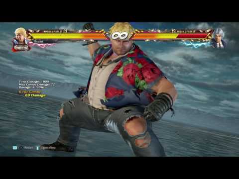 Tekken 7 [PS4] - Bob Rage Art Combo